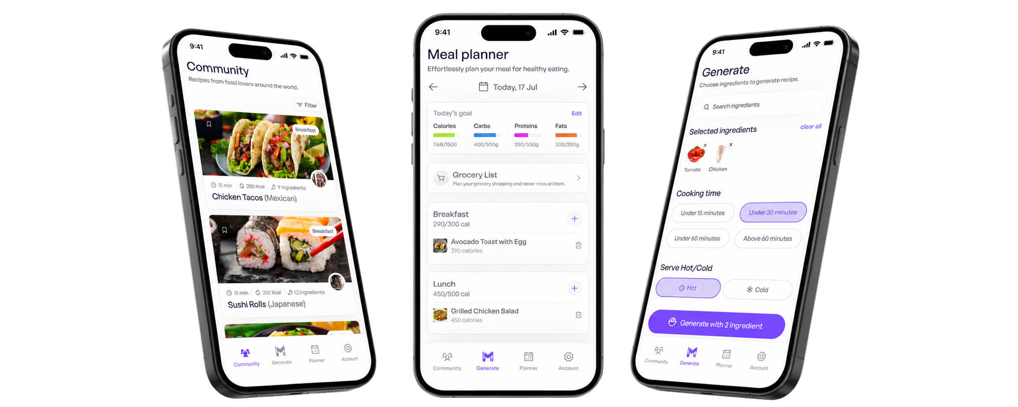 Mai Recipe — AI Recipe Generator screenshot